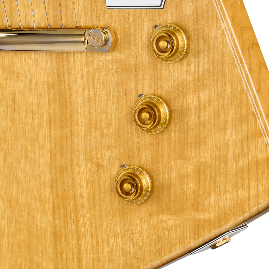 Gibson Custom 1958 Korina Explorer Reissue, VOS, Natural Electric Guitar Gibson Custom