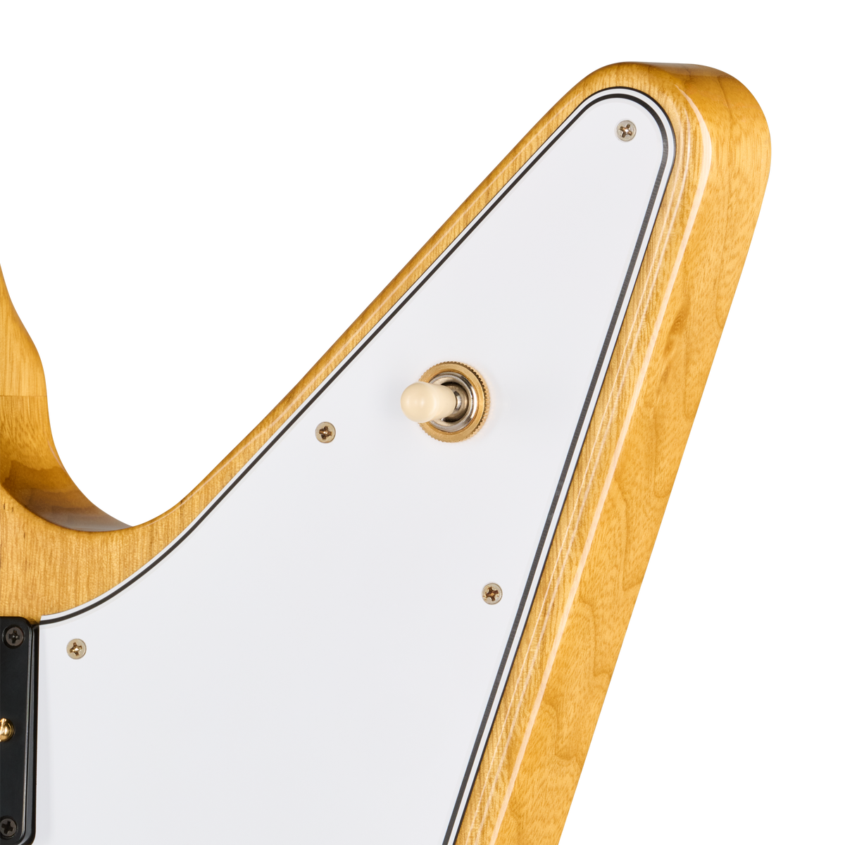 Gibson Custom 1958 Korina Explorer Reissue, VOS, Natural Electric Guitar Gibson Custom