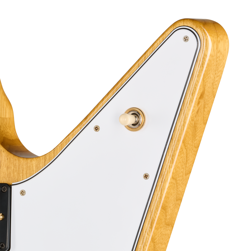Gibson Custom 1958 Korina Explorer Reissue, VOS, Natural Electric Guitar Gibson Custom