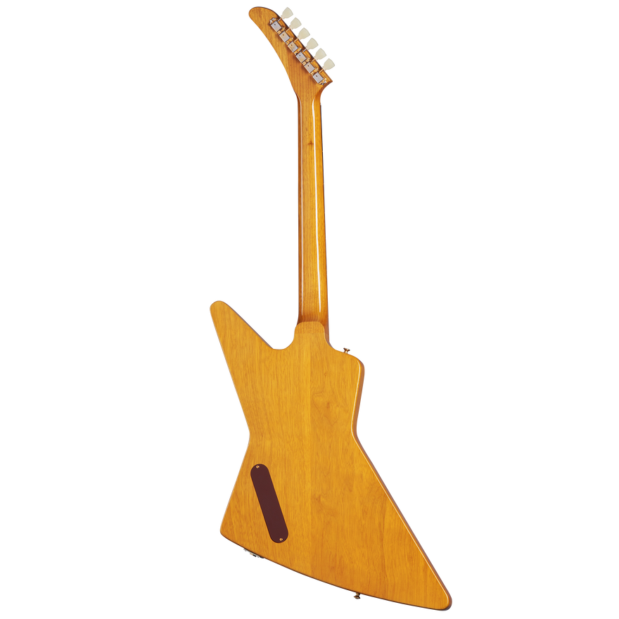 Gibson Custom 1958 Korina Explorer Reissue, VOS, Natural Electric Guitar Gibson Custom