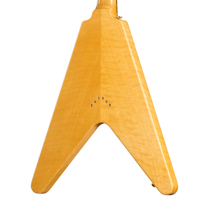 Gibson Custom 1958 Korina Flying V Reissue, VOS, Natural Electric Guitar Gibson Custom