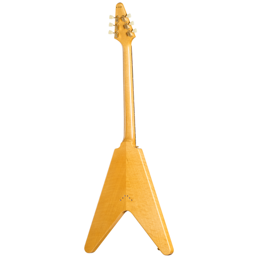 Gibson Custom 1958 Korina Flying V Reissue, VOS, Natural Electric Guitar Gibson Custom