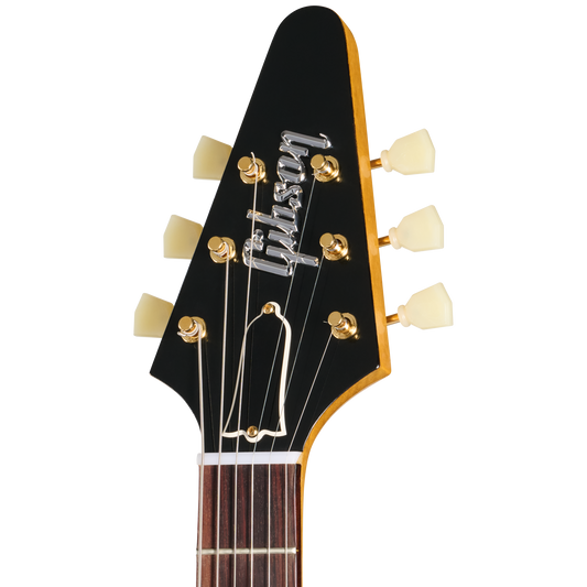 Gibson Custom 1958 Korina Flying V Reissue, VOS, Natural Electric Guitar Gibson Custom