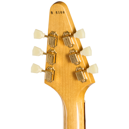 Gibson Custom 1958 Korina Flying V Reissue, VOS, Natural Electric Guitar Gibson Custom