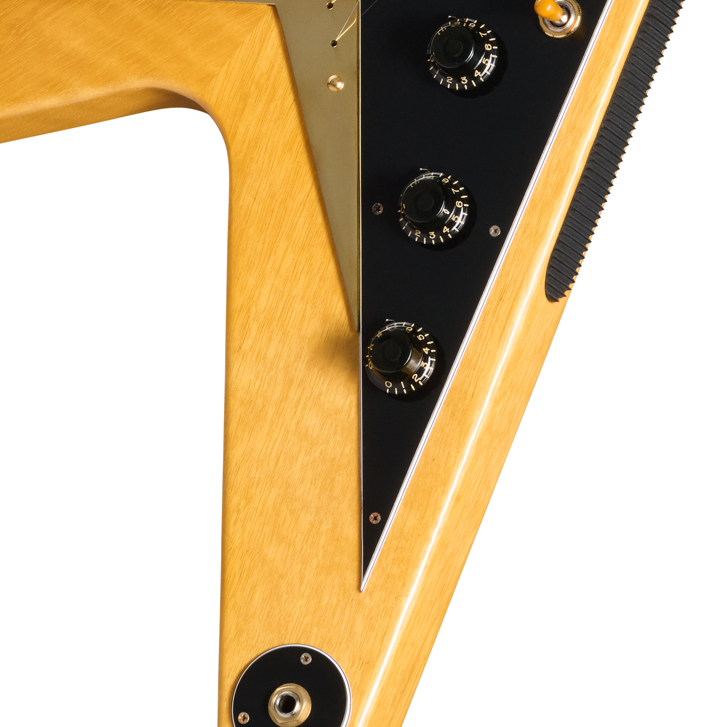 Gibson Custom 1958 Korina Flying V Reissue, VOS, Natural Electric Guitar Gibson Custom