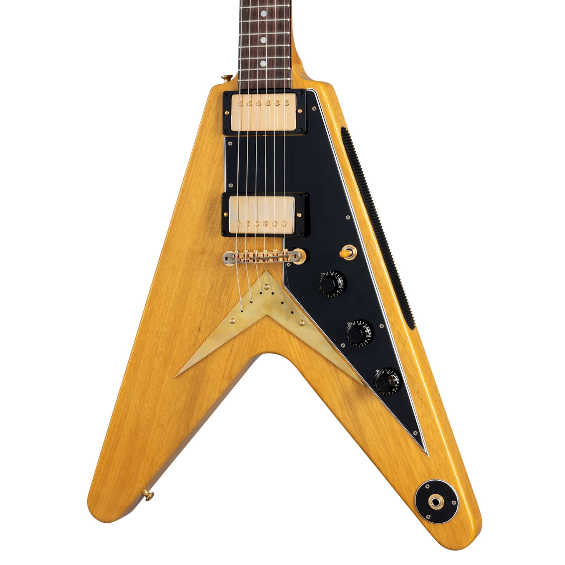 Gibson USAビンテージハムバッカー搭載！フライングV コリーナタイプ Korina Vに必要なもの - 前編 | ヴィンテージギターとパーツの
