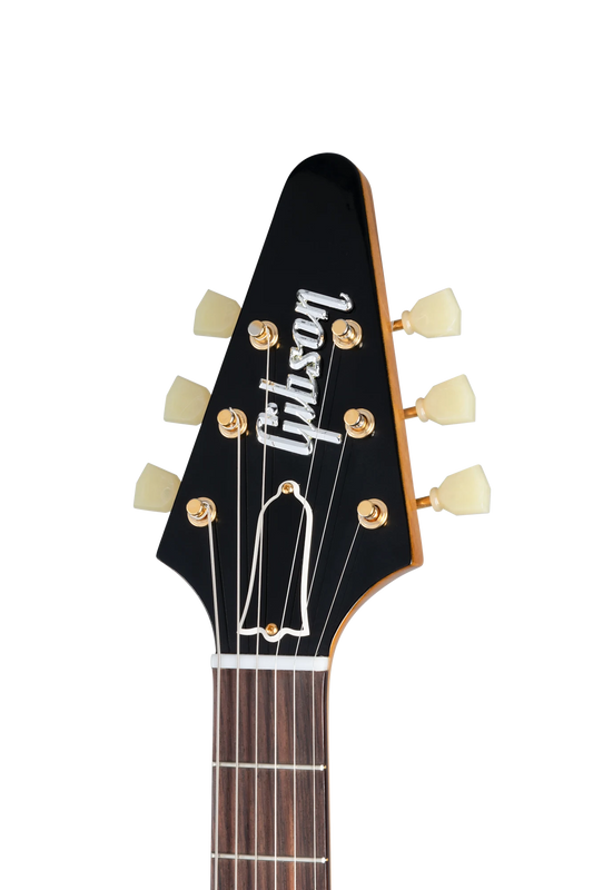 Gibson Custom 1958 Korina Flying V Reissue, VOS, Natural Electric Guitar Gibson Custom