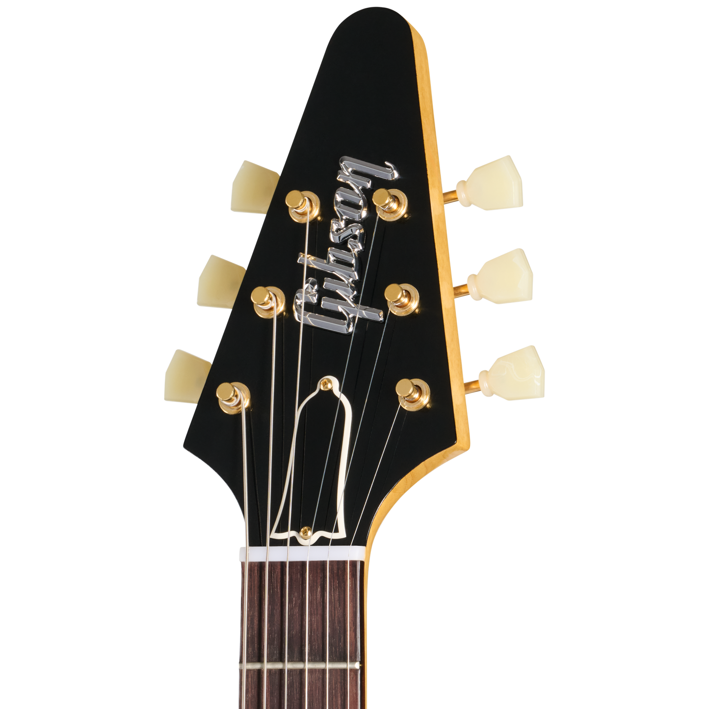 Gibson Custom 1958 Korina Flying V Reissue, Natural Electric Guitar Gibson Custom