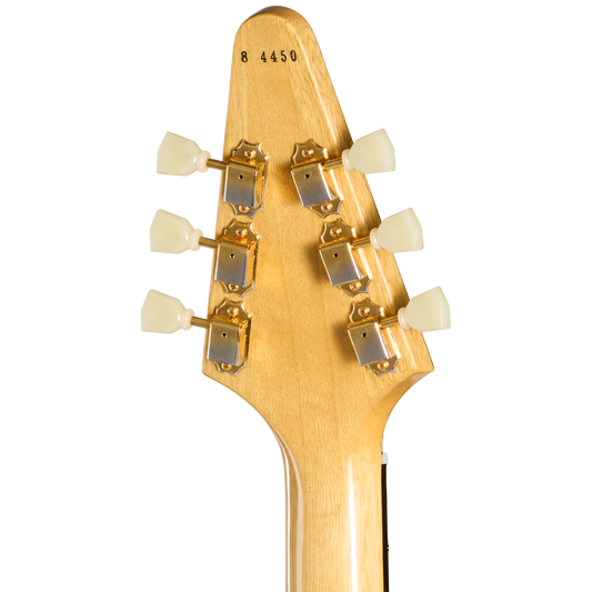 Gibson Custom 1958 Korina Flying V Reissue, Natural Electric Guitar Gibson Custom