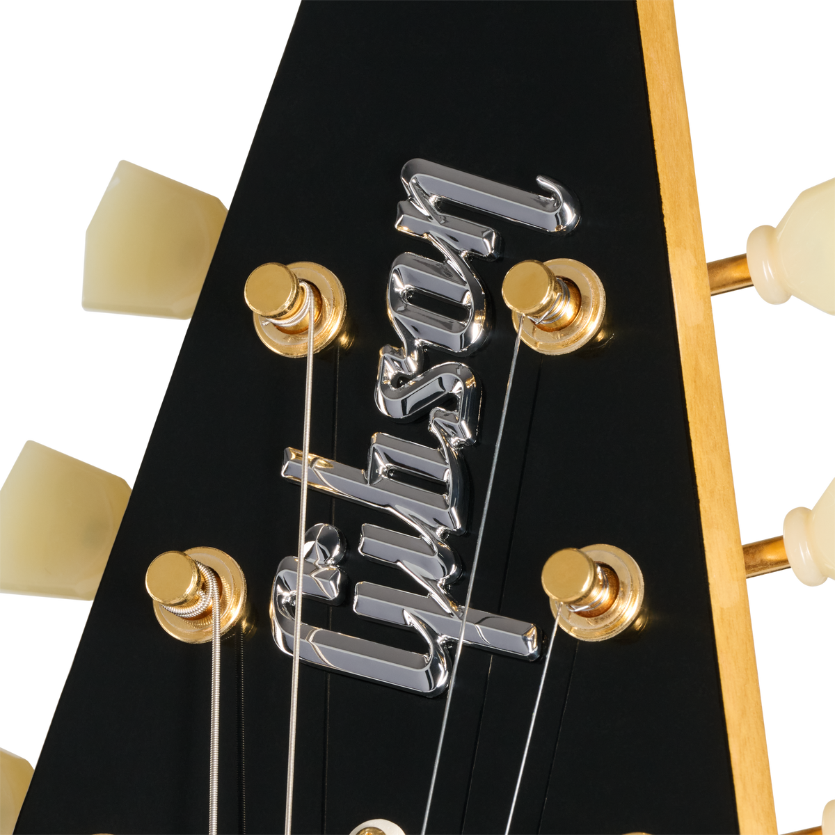 Gibson Custom 1958 Korina Flying V Reissue, Natural Electric Guitar Gibson Custom
