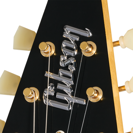 Gibson Custom 1958 Korina Flying V Reissue, Natural Electric Guitar Gibson Custom