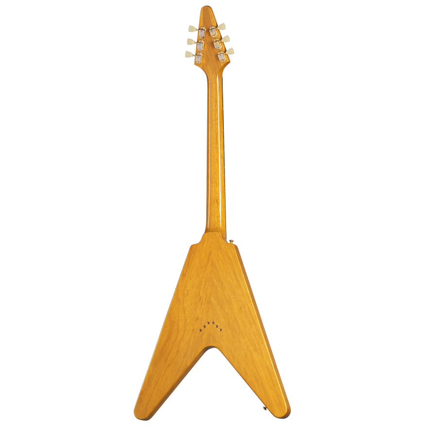 Gibson Custom 1958 Korina Flying V Reissue, Natural Electric Guitar Gibson Custom