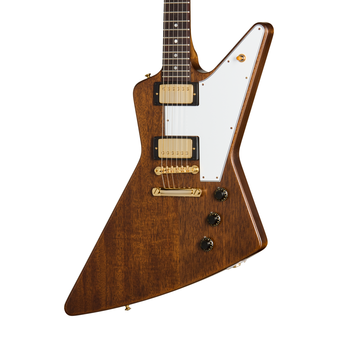 Gibson Custom 1958 Mahogany Explorer Reissue, VOS, Antique Natural Electric Guitar Gibson Custom