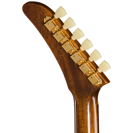 Gibson Custom 1958 Mahogany Explorer Reissue, VOS, Antique Natural Electric Guitar Gibson Custom