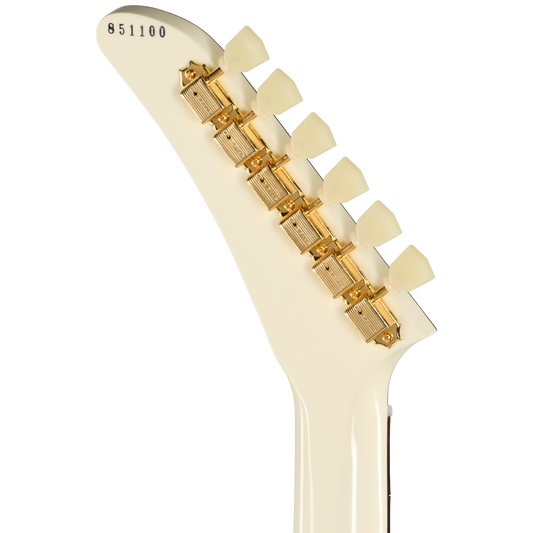 Gibson Custom 1958 Mahogany Explorer Reissue, VOS, Classic White Gibson