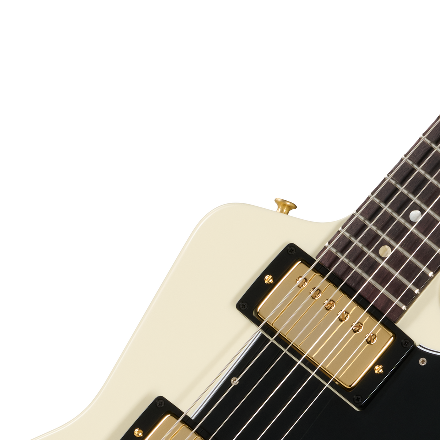Gibson Custom 1958 Mahogany Explorer Reissue, VOS, Classic White Gibson