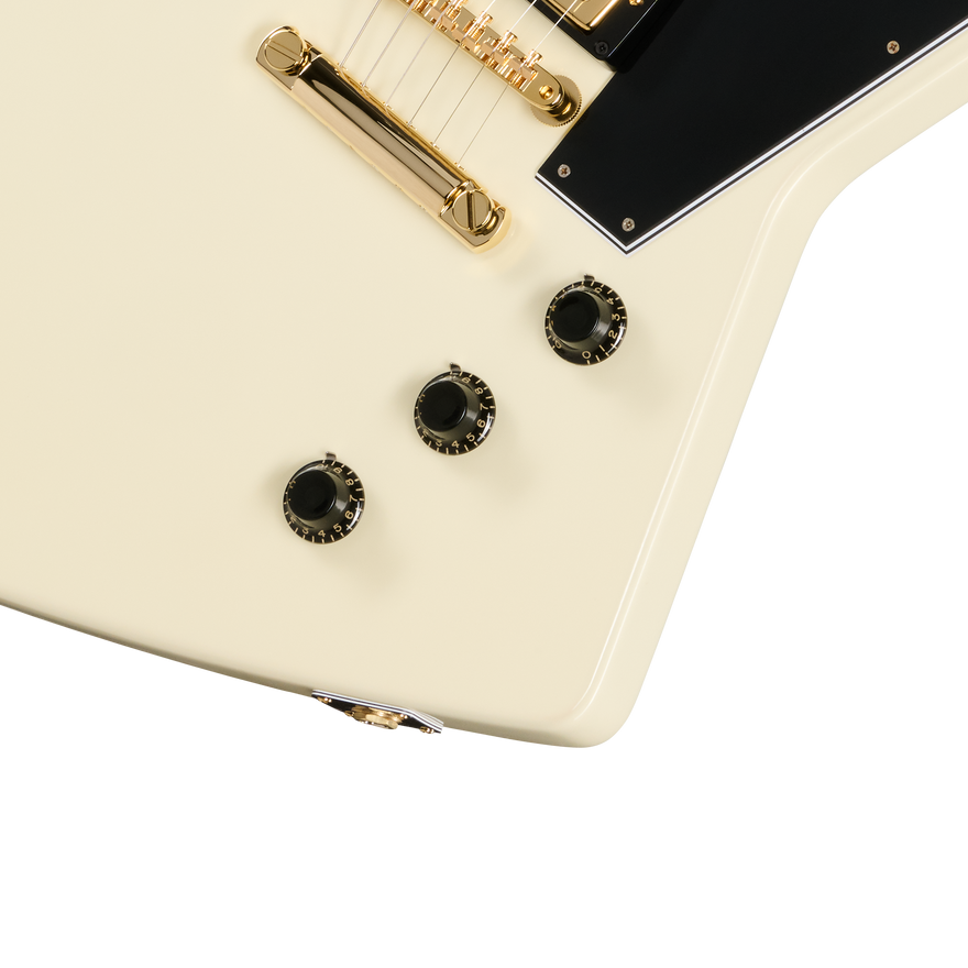 Gibson Custom 1958 Mahogany Explorer Reissue, VOS, Classic White Gibson