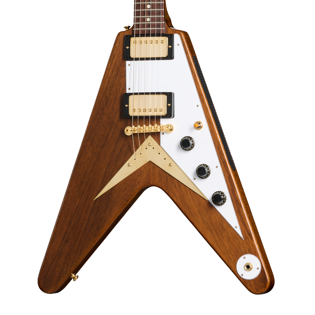 Gibson Custom 1958 Mahogany Flying V Reissue, VOS, Antique Natural Electric Guitar Gibson Custom