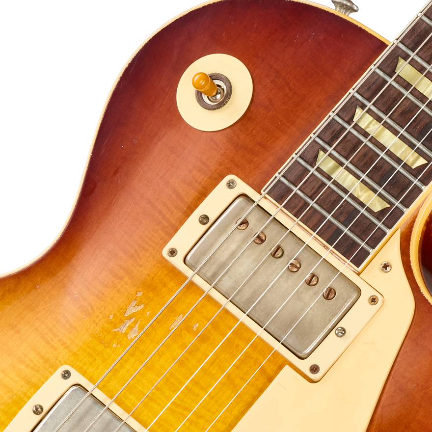 Gibson Custom Billy Gibbons "Pearly Gates" 1959 Les Paul Standard Collector's Edition, Pearly Burst Electric Guitar Gibson Custom