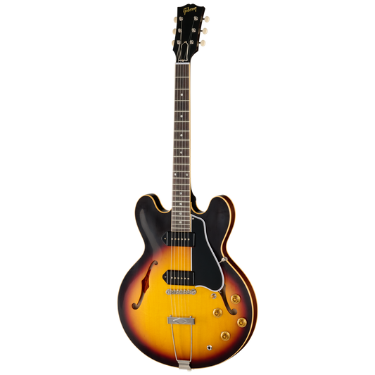 Gibson Custom 1959 ES-330 Reissue, VOS, Vintage Burst Electric Guitar Gibson Custom