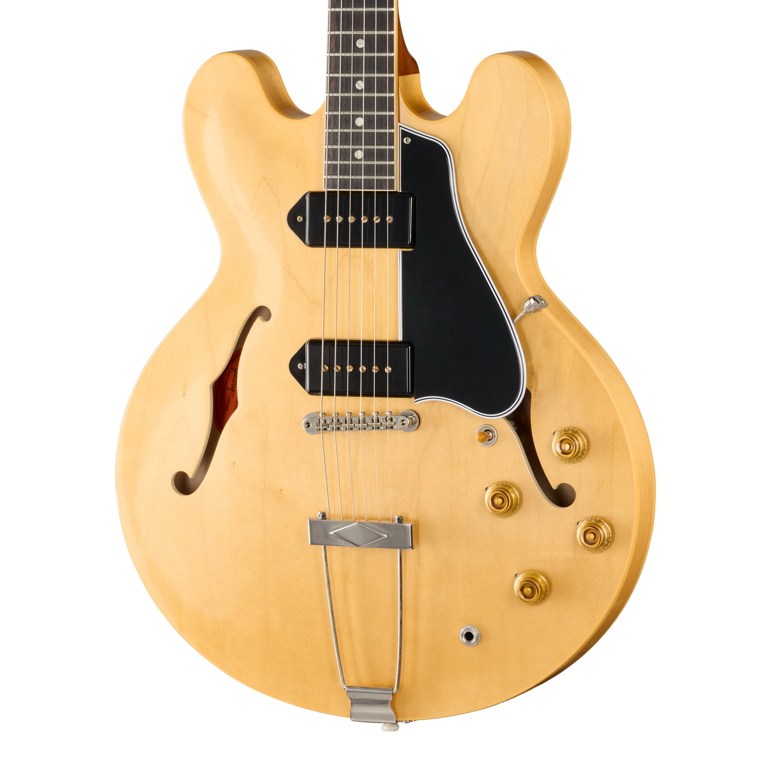 Gibson Custom 1959 ES-330 Reissue, VOS, Vintage Natural Electric Guitar Gibson Custom