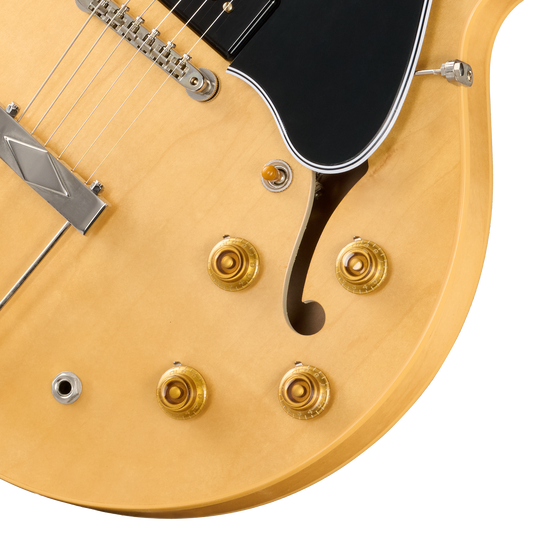 Gibson Custom 1959 ES-330 Reissue, VOS, Vintage Natural Electric Guitar Gibson Custom