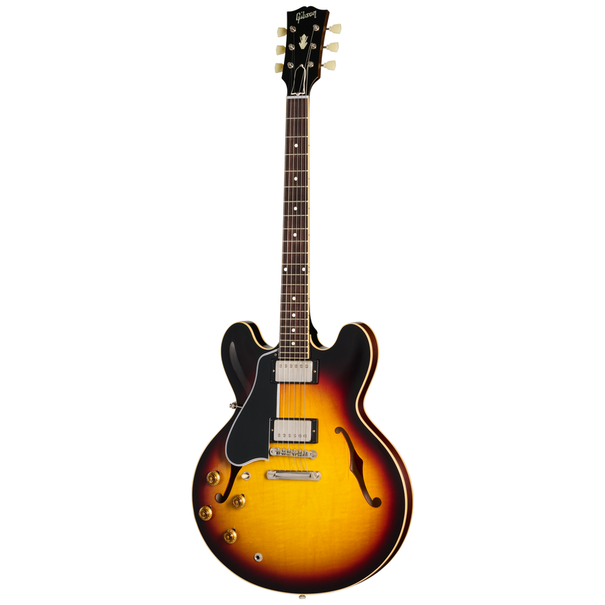 Gibson Custom 1959 ES-335 Reissue, Left-Handed, Vintage Burst Electric Guitar Gibson Custom