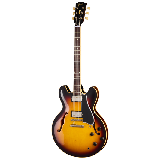 Gibson Custom 1959 ES-335 Reissue, Light Aged, Vintage Sunburst Electric Guitar Gibson Custom