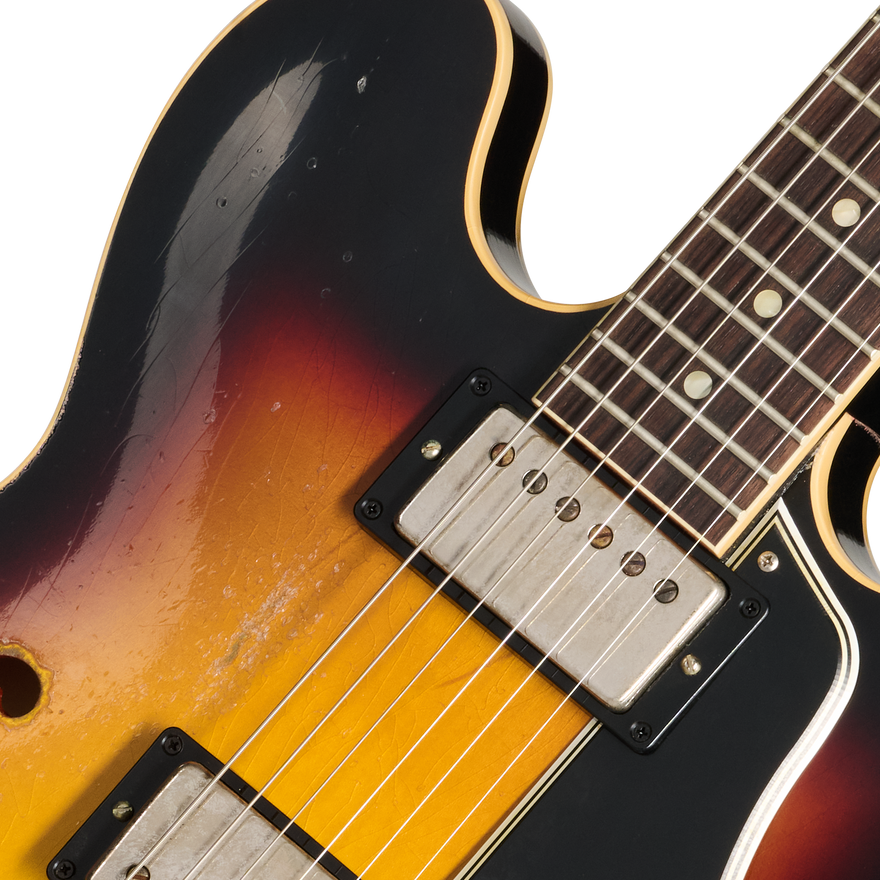 Gibson Custom 1959 ES-335 Reissue, Ultra Heavy Aged, Vintage Burst Electric Guitar Gibson Custom