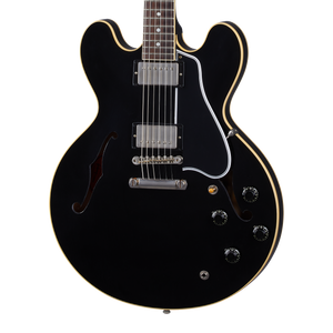 Gibson Custom 1959 ES-335 Reissue, Ultra Light Aged, Ebony Electric Guitar Gibson Custom