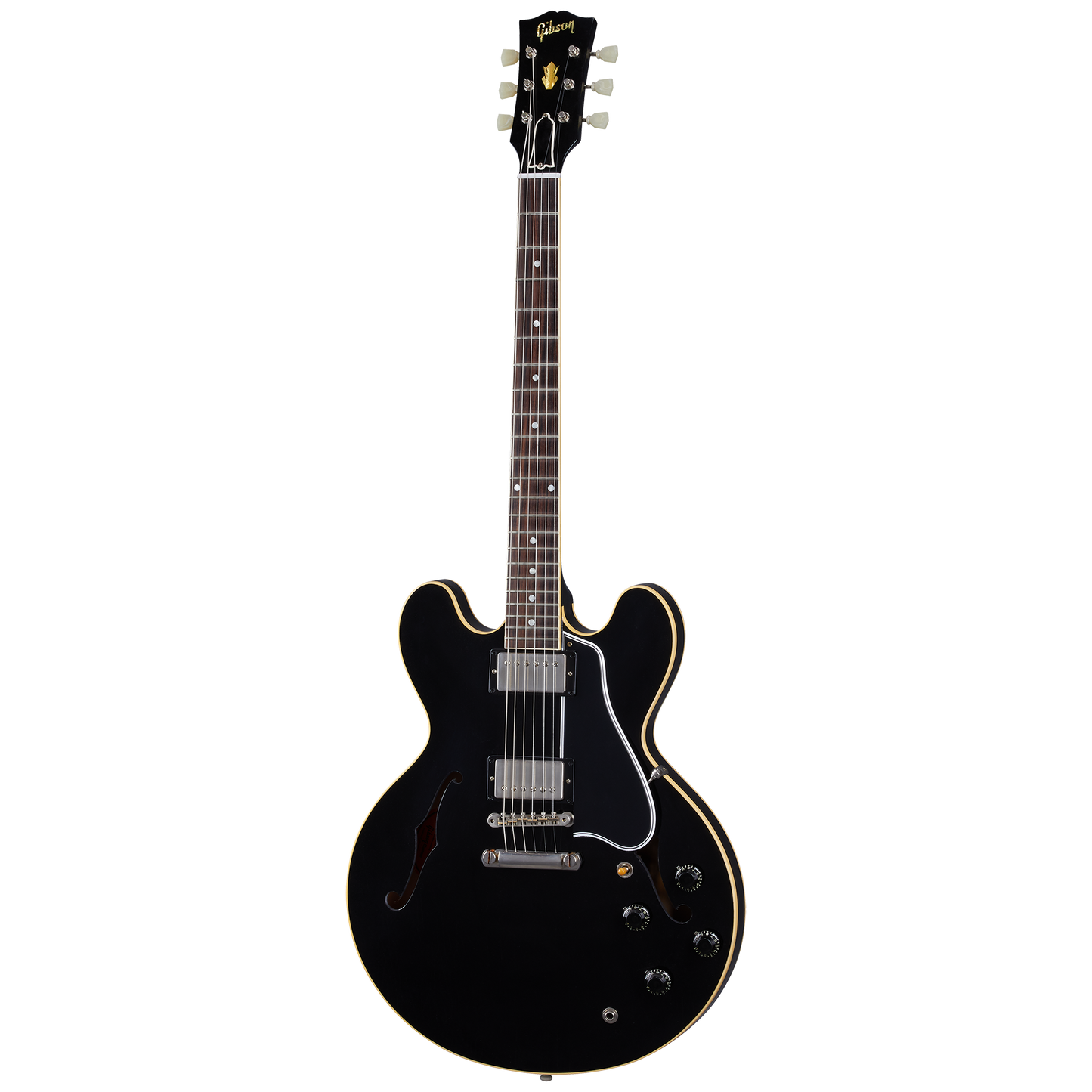 Gibson Custom 1959 ES-335 Reissue, Ultra Light Aged, Ebony Electric Guitar Gibson Custom