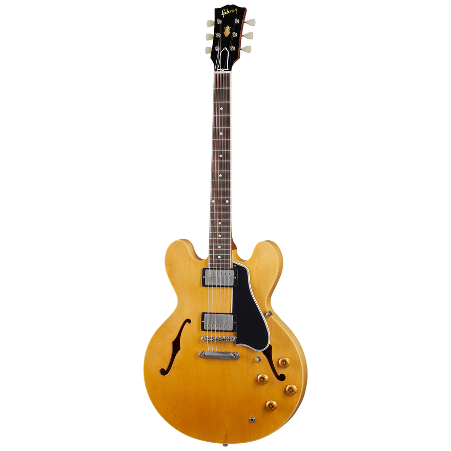 Gibson Custom 1959 ES-335 Reissue, Ultra Light Aged, Vintage Natural Electric Guitar Gibson Custom