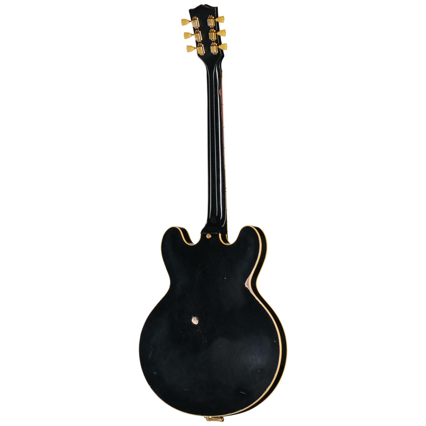 Gibson Custom LE 1959 ES-345 Reissue with Bigsby, Heavy Aged, Ebony Electric Guitar Gibson Custom