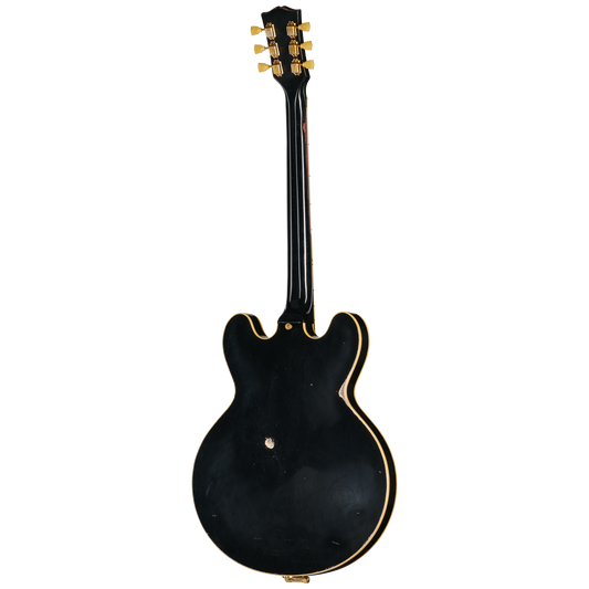 Gibson Custom LE 1959 ES-345 Reissue with Bigsby, Heavy Aged, Ebony Electric Guitar Gibson Custom