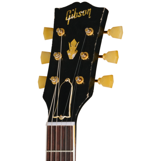 Gibson Custom LE 1959 ES-345 Reissue with Bigsby, Heavy Aged, Ebony Electric Guitar Gibson Custom