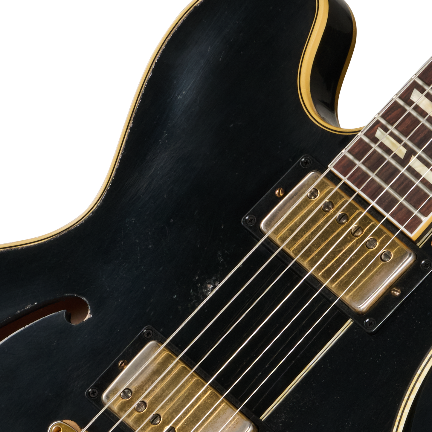 Gibson Custom LE 1959 ES-345 Reissue with Bigsby, Heavy Aged, Ebony Electric Guitar Gibson Custom