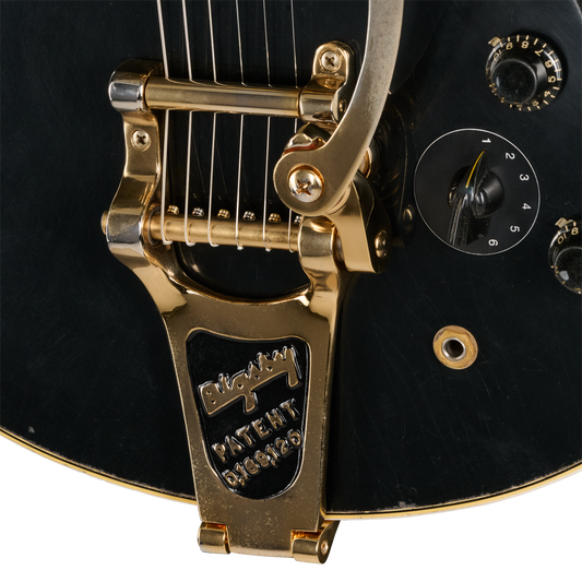 Gibson Custom LE 1959 ES-345 Reissue with Bigsby, Heavy Aged, Ebony Electric Guitar Gibson Custom