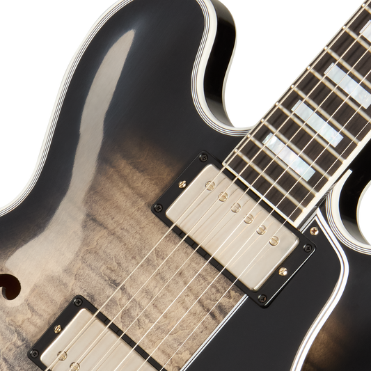 Gibson Custom Gary Clark Jr. ES-355, VOS, Cobra Burst Electric Guitar Gibson Custom