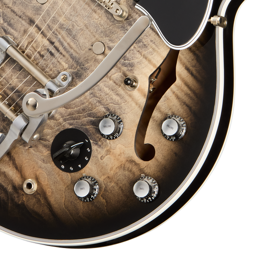 Gibson Custom Gary Clark Jr. ES-355, VOS, Cobra Burst Electric Guitar Gibson Custom