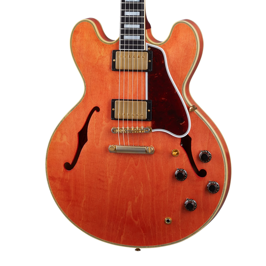 Gibson Custom 1959 ES-355 Reissue, Light Aged, Watermelon Red Electric Guitar Gibson Custom