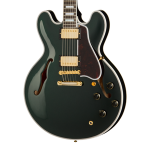 Gibson Custom 1959 ES-355 Reissue, Gloss, British Racing Green Electric Guitar Gibson Custom