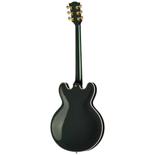 Gibson Custom 1959 ES-355 Reissue, Gloss, British Racing Green Electric Guitar Gibson Custom