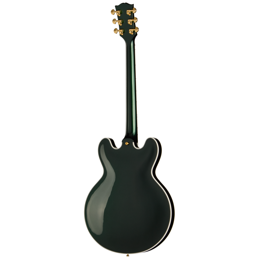 Gibson Custom 1959 ES-355 Reissue, Gloss, British Racing Green Electric Guitar Gibson Custom
