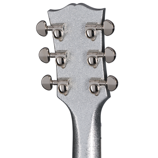 Gibson Custom 1959 ES-355 Reissue with Diamond F-Holes, Gloss, Silver Sparkle Electric Guitar Gibson Custom