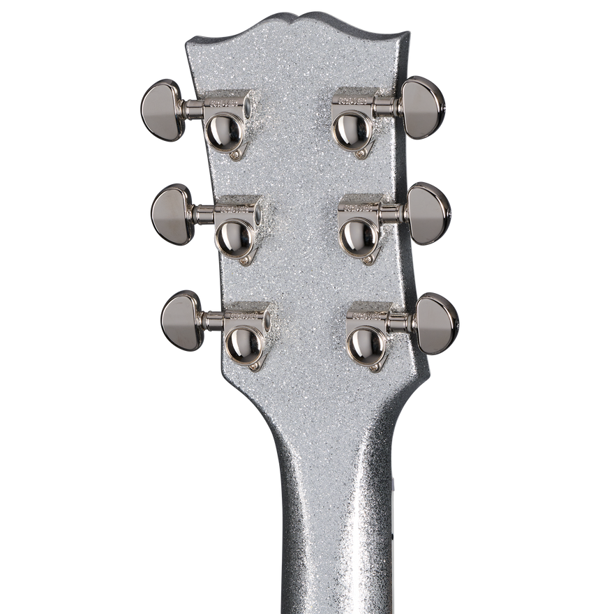 Gibson Custom 1959 ES-355 Reissue with Diamond F-Holes, Gloss, Silver Sparkle Electric Guitar Gibson Custom