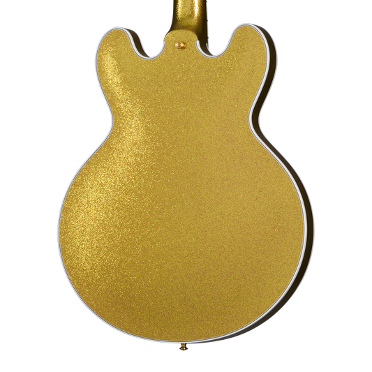 Gibson Custom 1959 ES-355 Reissue with Diamond F-Holes, Gloss, Gold Sparkle Electric Guitar Gibson Custom