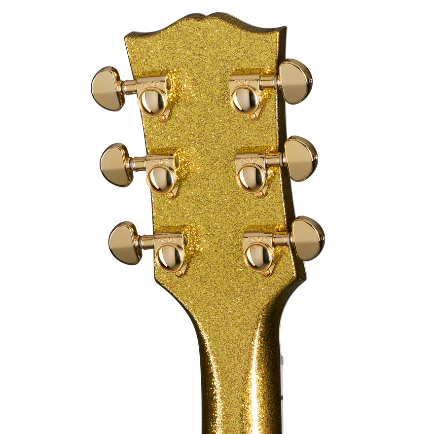 Gibson Custom 1959 ES-355 Reissue with Diamond F-Holes, Gloss, Gold Sparkle Electric Guitar Gibson Custom