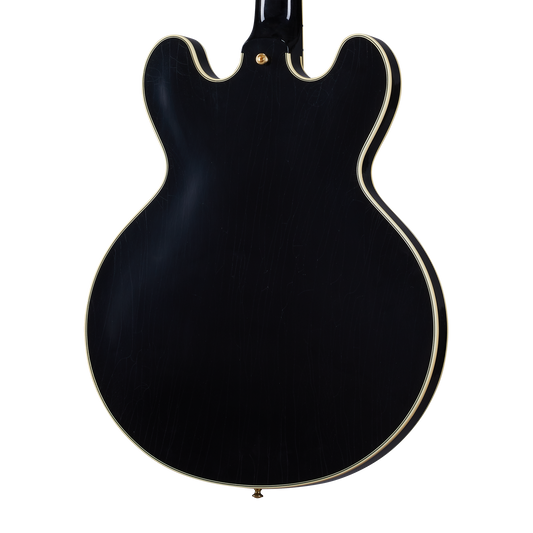 Gibson Custom 1959 ES-355 Reissue, Ultra Light Aged, Ebony Electric Guitar Gibson Custom