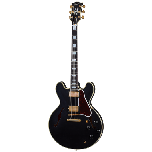 Gibson Custom 1959 ES-355 Reissue, Ultra Light Aged, Ebony Electric Guitar Gibson Custom