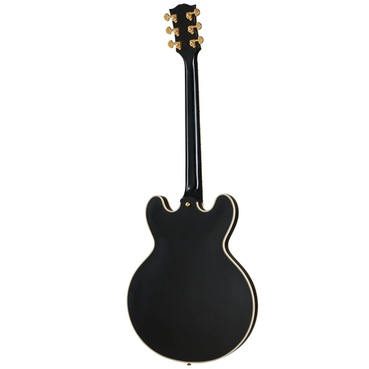 Gibson Custom 1959 ES-355 Reissue, VOS, Ebony Electric Guitar Gibson Custom